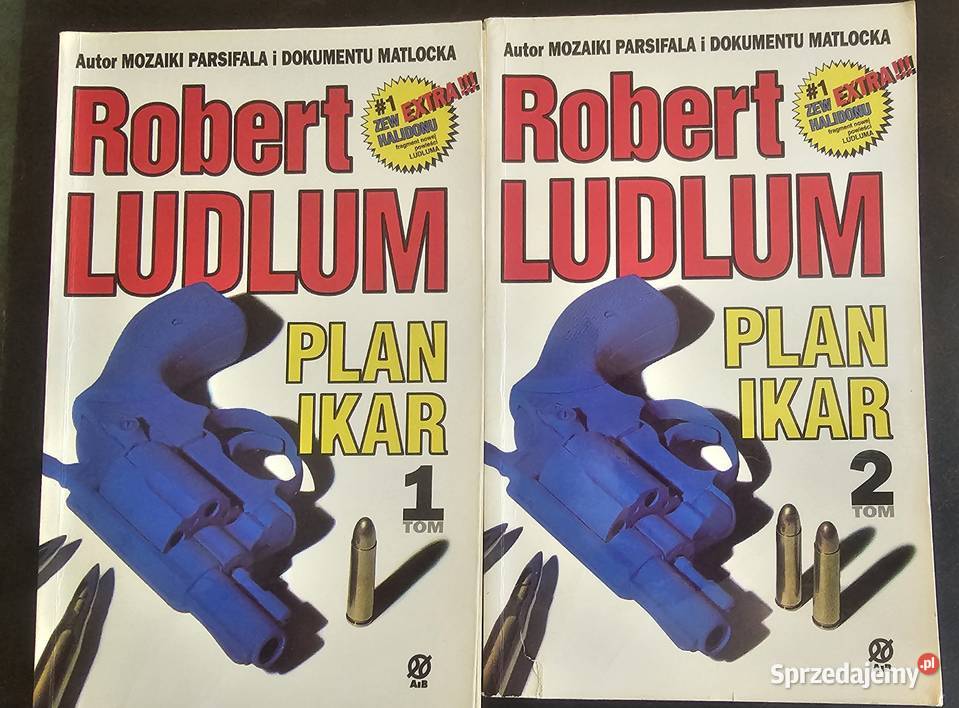 Robert LUDLUM zestaw książek 22 Pozostałe śląskie Katowice