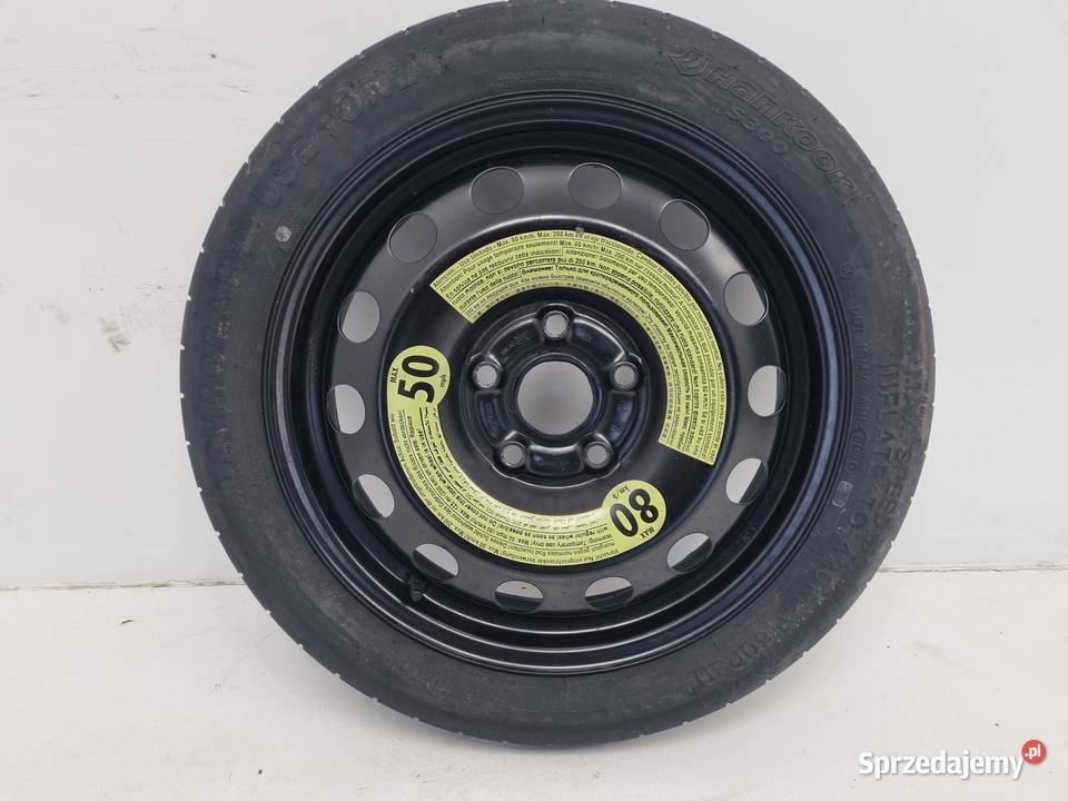 KOŁO DOJAZDOWE Audi Seat Vw Golf VI 12570 R16 Chełm
