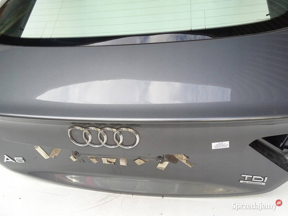 KLAPA TYŁ TYLNA BAGAŻNIKA Z SZYBĄ LX7R AUDI A5 małopolskie