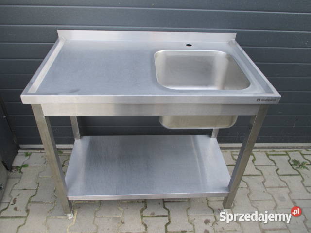 ZLEW GASTRONOMICZNY 1 KOMOROWY Z PÓŁKĄ 1066085 Ostrów Wielkopolski