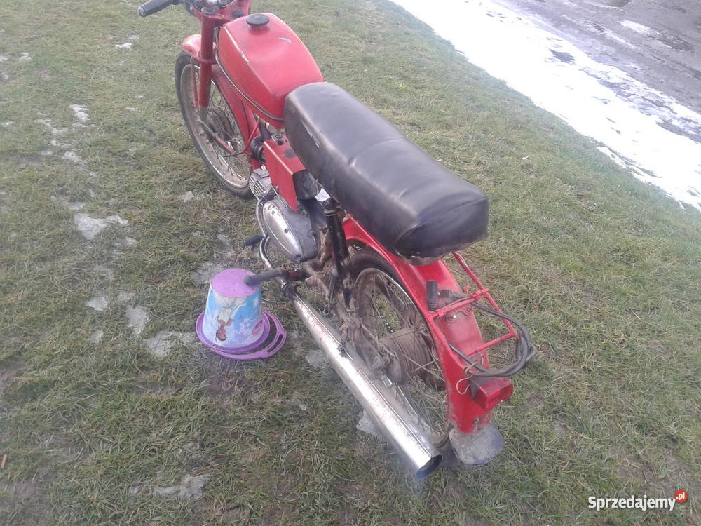 Ogar 200 JAWA 50 czerwony Somonino