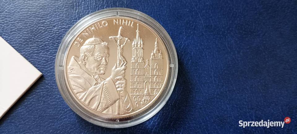 Stare monety Medal Jan Paweł II Zakon Maltański Lesko