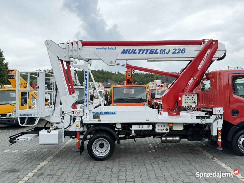 Nissan Cabstar Podnośnik Koszowy 226m Zwyżka 51000km Nissan Widełki