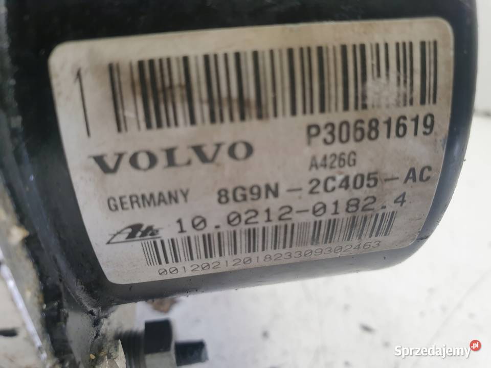 Volvo V70 III S80 II POMPA ABS hamulcowa Janów
