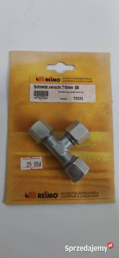 Trójnik gazu do przyczepki kempingowej kampera Zielona Góra