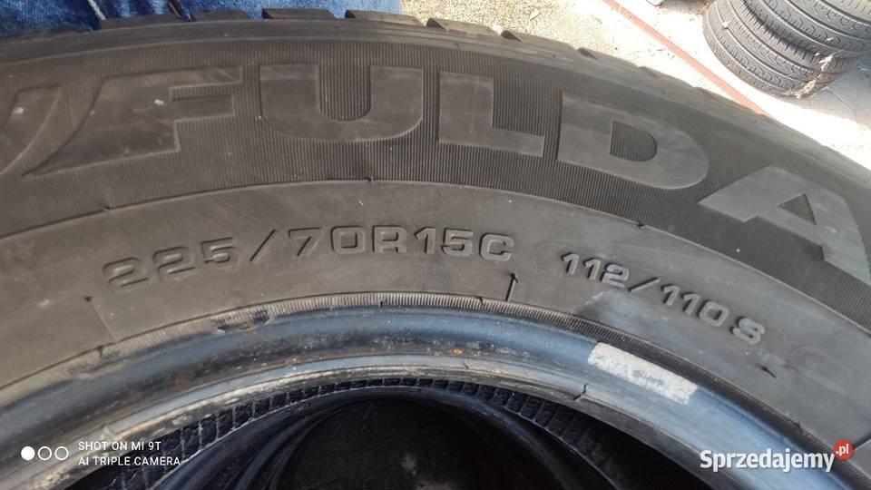 Opony do busa Fulda 22570 R 15 podlaskie Białystok sprzedam
