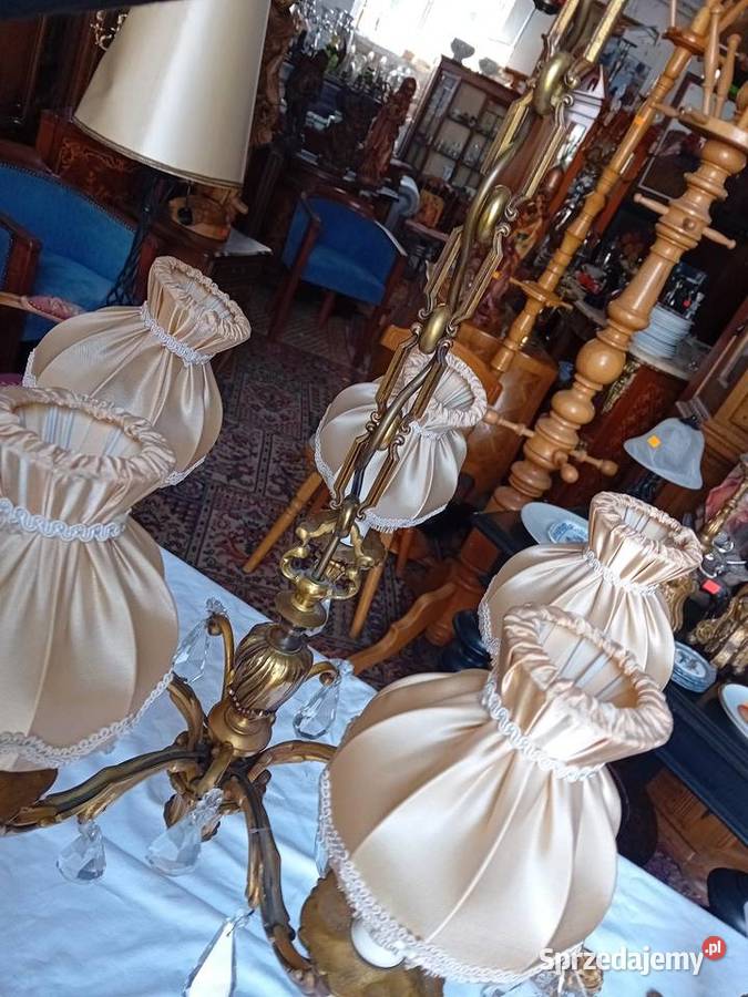 Żyrandol mosiężny Tarnogród