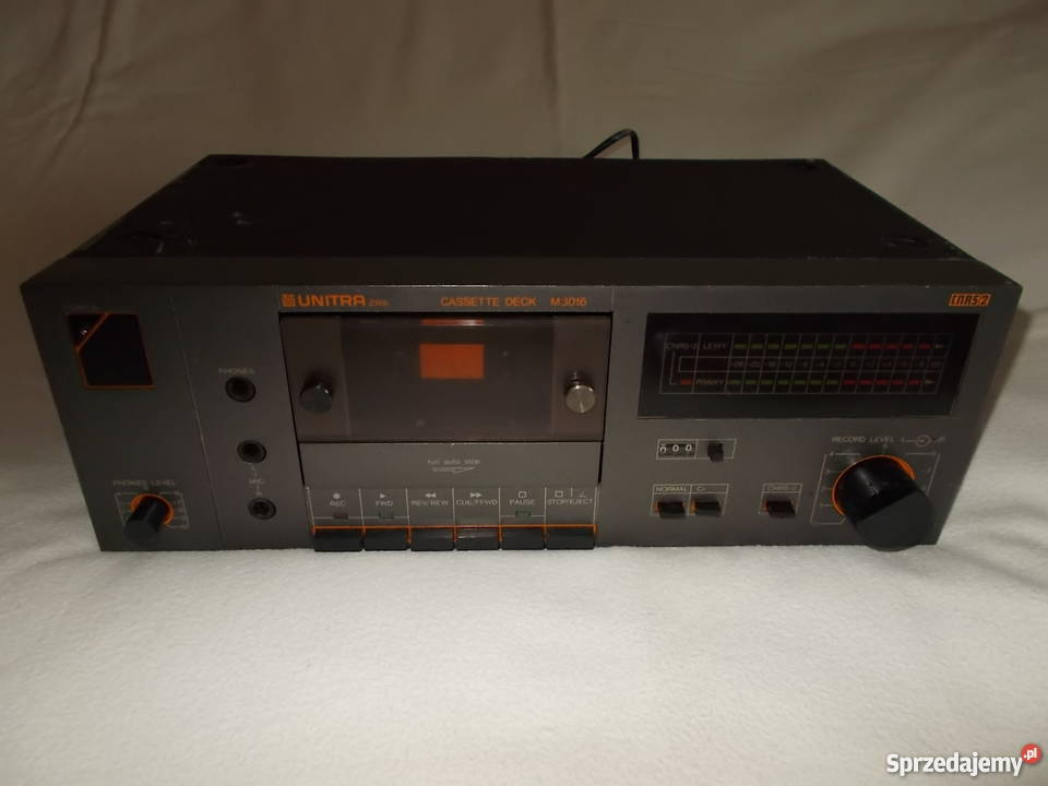 Zestaw UNITRA tuner T3015 deck M3016 na części Poznań sprzedam