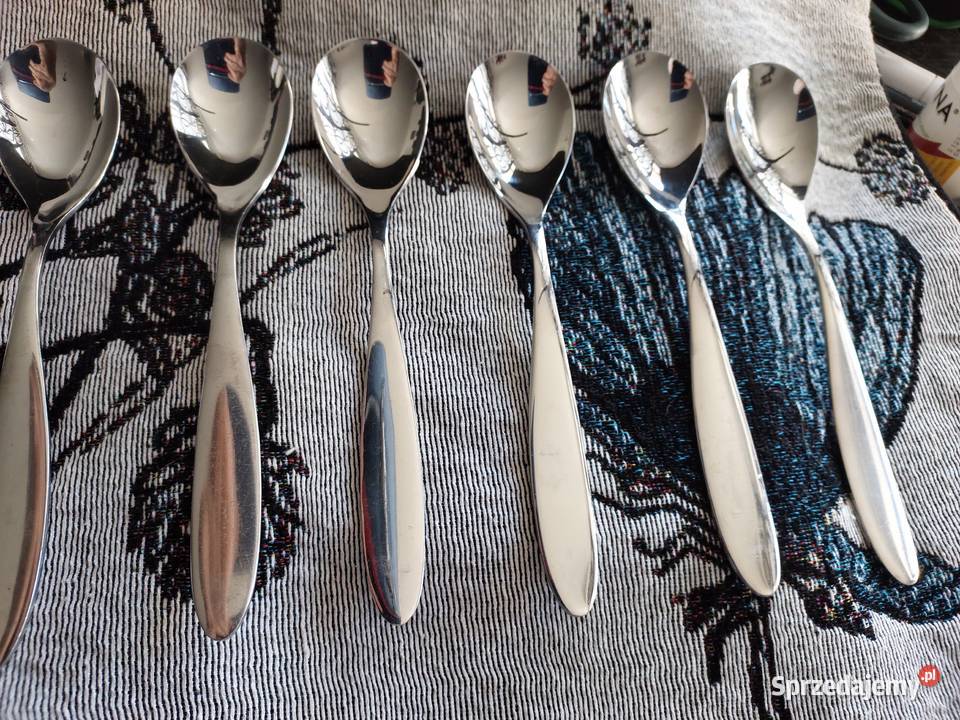 Łyżki kpl 6 20 Alessi Mami Wrocław sprzedam