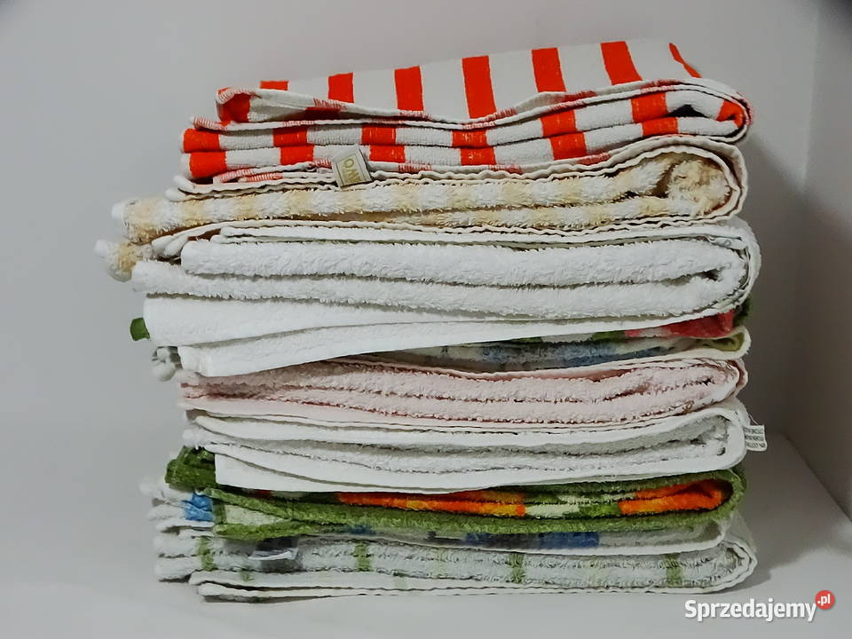Ręczniki kąpielowe używane 130x60 10 Biłgoraj sprzedam