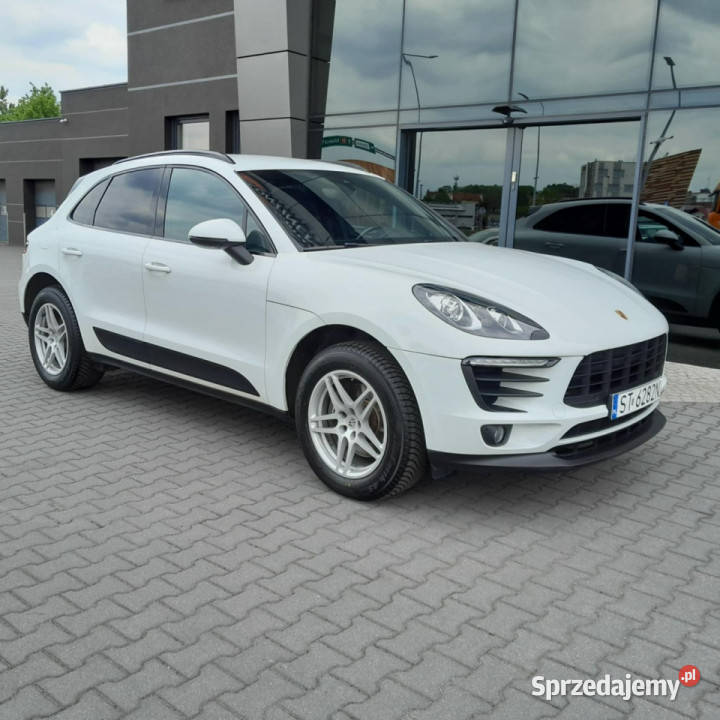 Porsche Macan 4x4 podgrz fot kamera led navi przyciemniane szyby Żory sprzedam