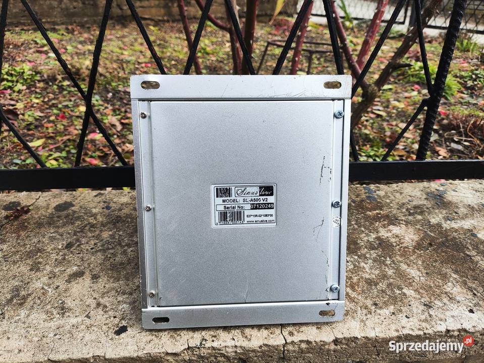 Wzmacniacz samochodowy 1 kanałowy monoblok Niegowonice