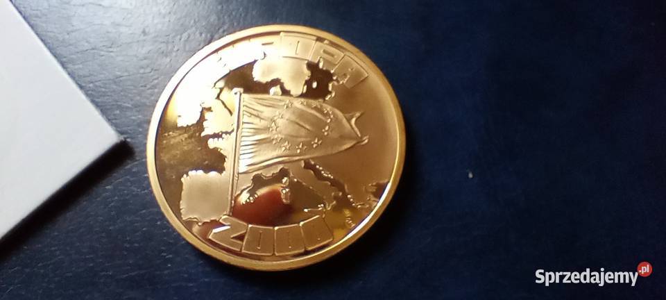 Stare monety Medal ECU 209 Lesko