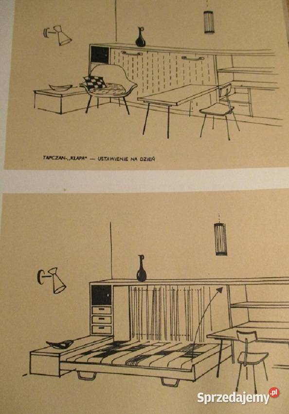 Mieszkanie 1965 Książka o mieszkaniu design Łódź