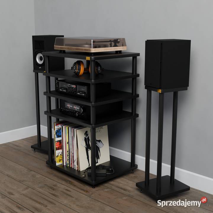 Regał hifi stolik audio stojaki pod kolumny podlaskie Ogrodniczki