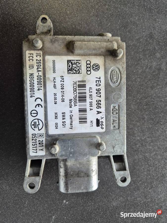 AUDI RADAR ASYSTENT ZMIANY PASA 4L0907568A osobowe mazowieckie Sierpc sprzedam