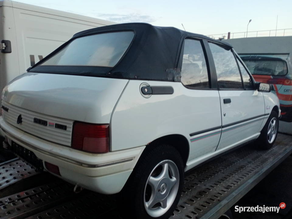 Peugeot 205 cabrio 14 benzyna stan