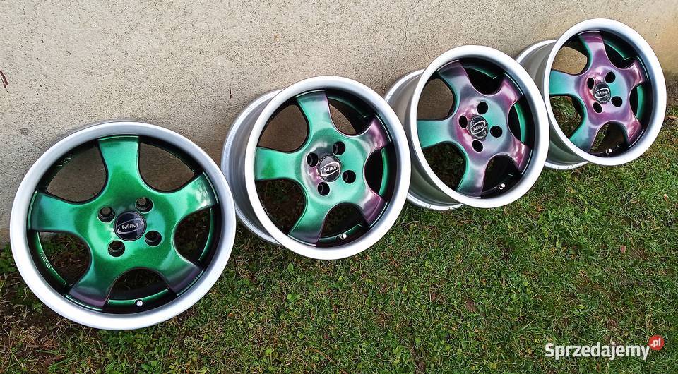 Felgi Alufelgi MIM Star 15 4x100 VW Opel Fiat Średnica 15" Zator