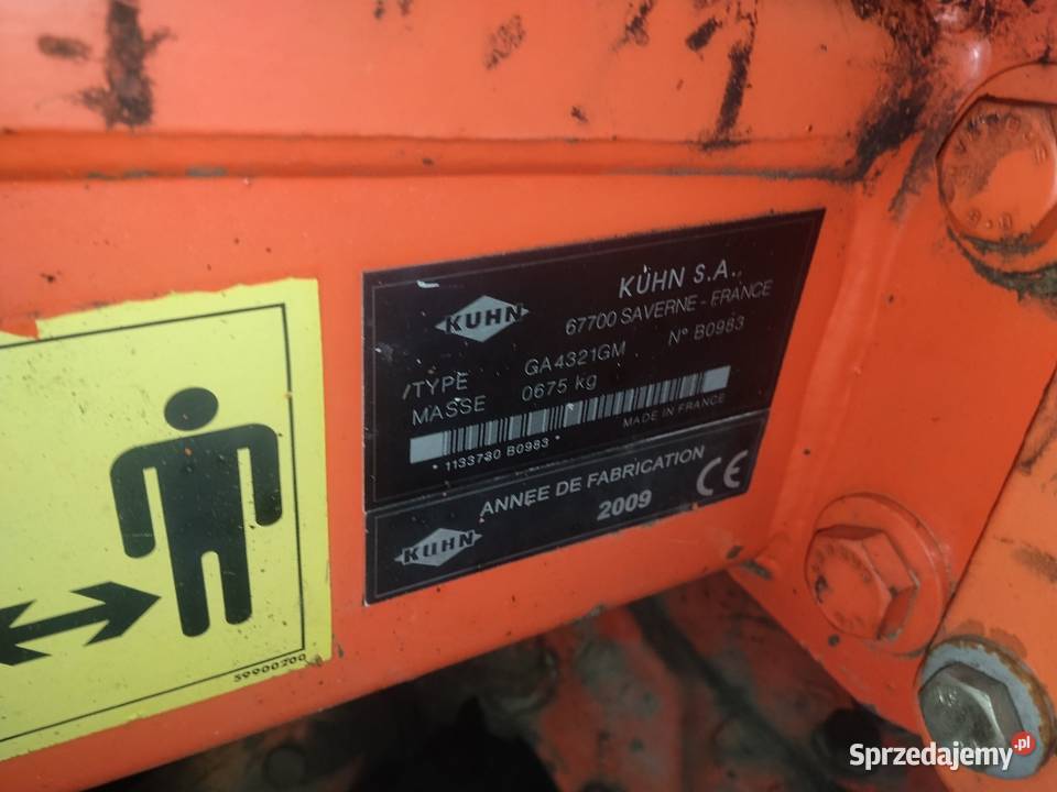 Zgrabiarka Kuhn 4321 Kuhn Zawady