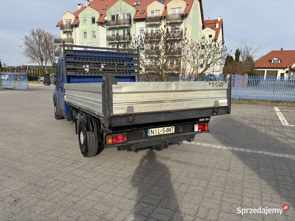Fiat Ducato Doka Wywrotka 30 Mjet I wtasciciel kupiony w polskim salonie Iława
