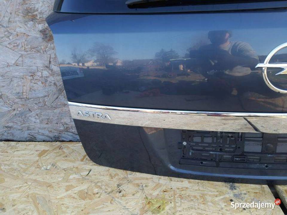OPEL ASTRA H 2006 Z TYŁU TYLNA KLAPA BAGAŻNIKA Rudziniec