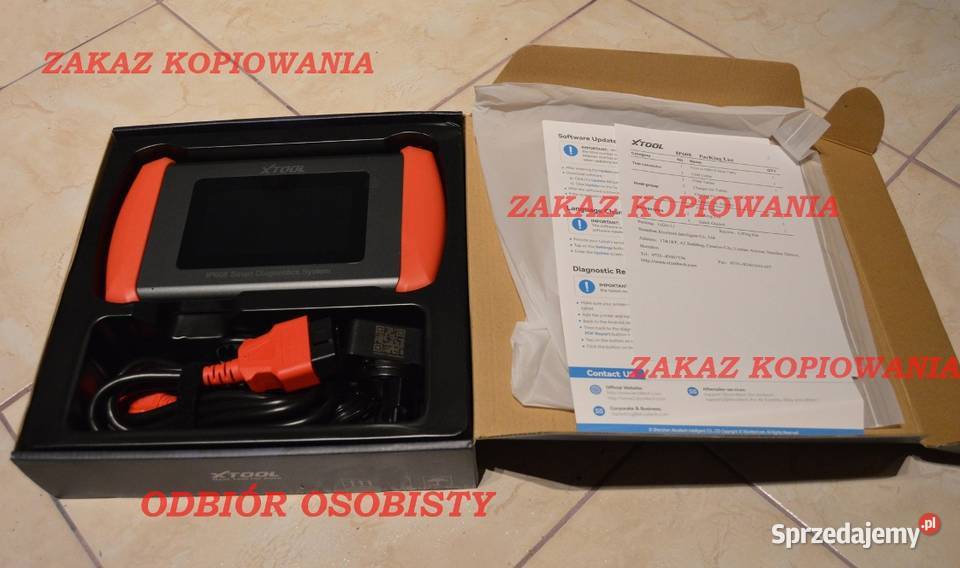 SKANER DIAGNOSTYCZNY XTOOL IP608 FULL SYSTEM Oleśnica sprzedam