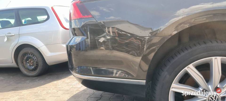 ZDERZAK TYŁ VOLKSWAGEN PASSAT B8 LB8R SEDAN