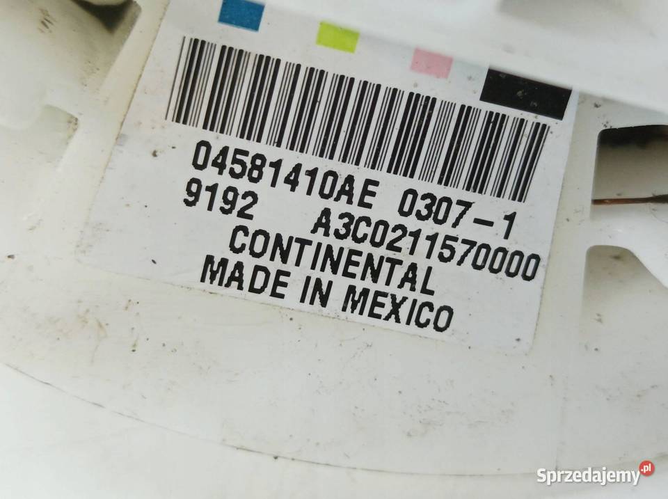 POMPA PALIWA PŁYWAK 57 V8 04581410AE Dodge