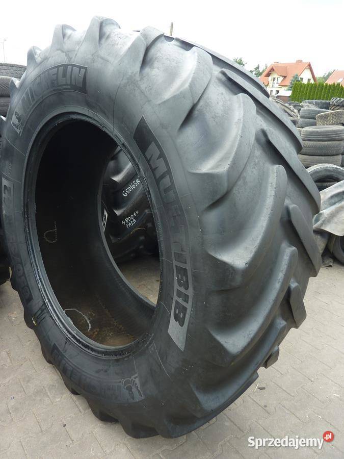 2x Opona używana rolnicza 65065R42 MICHELIN 2000