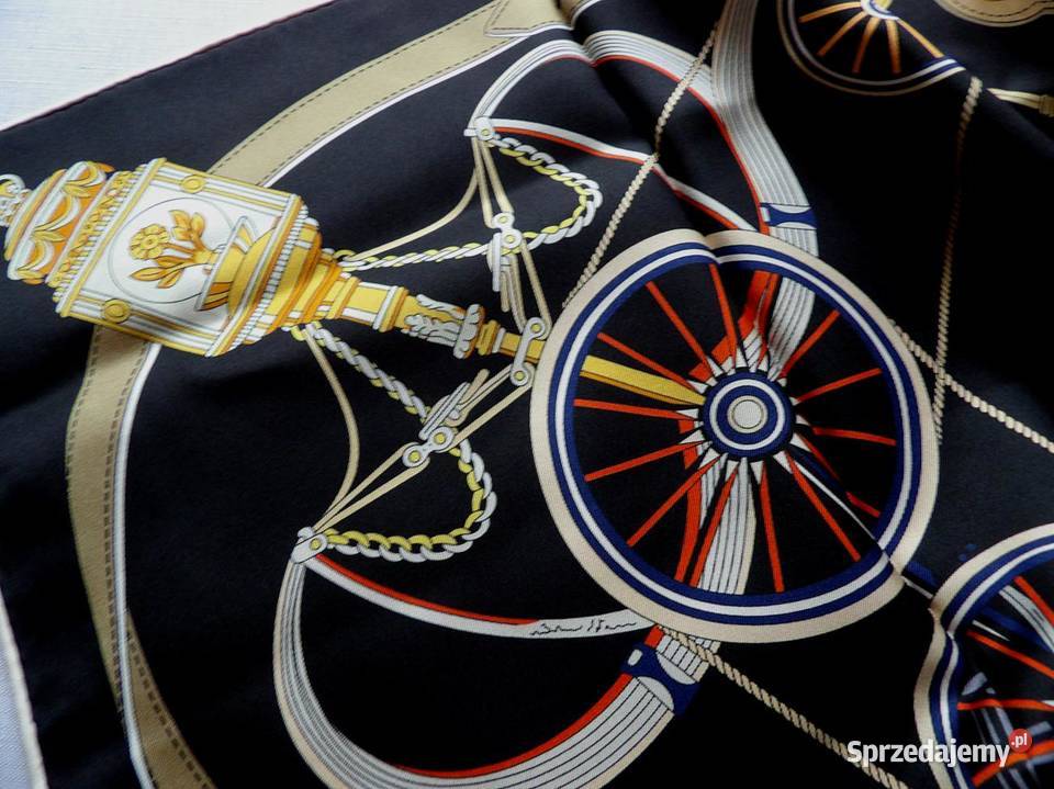 Hermes Paris apaszka twill silk mazowieckie Kolonia Piaski sprzedam