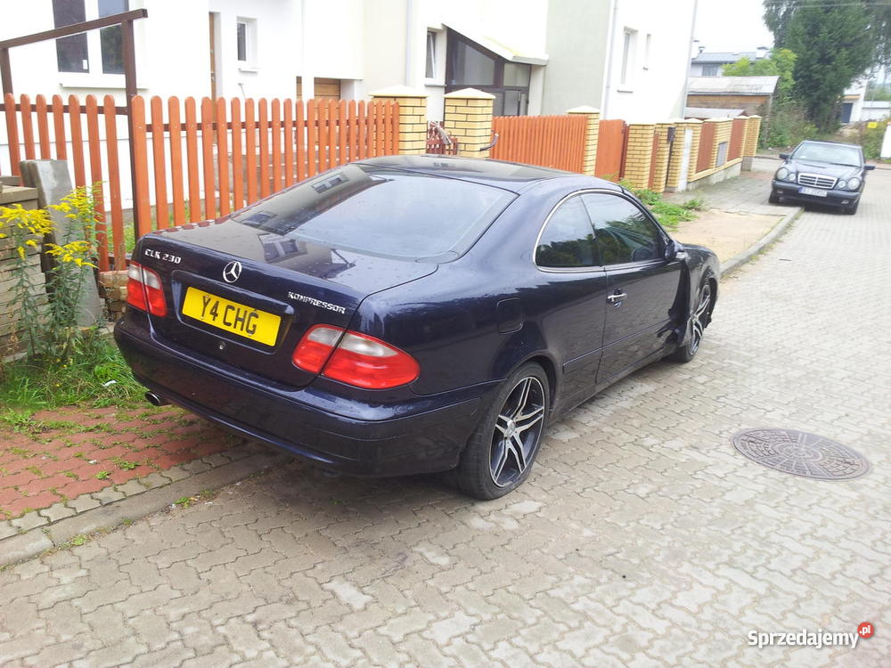 MERCEDES CLK W 208 23 KOMPRESOR 210km Białystok sprzedam