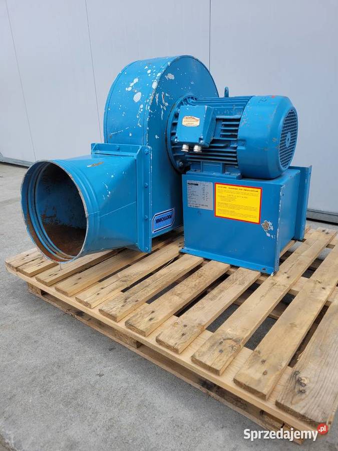 Odciąg Polytechnik 75 kW Produkcja pomorskie Miastko