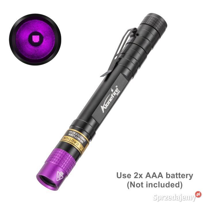 Latarka SV64 365nm UV ultrafioletowa detektor Wrocław