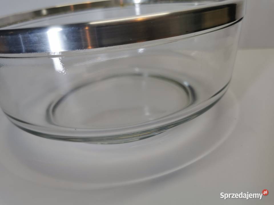 włoska salaterka BORMIOLI ROCCO platerowany Lublin