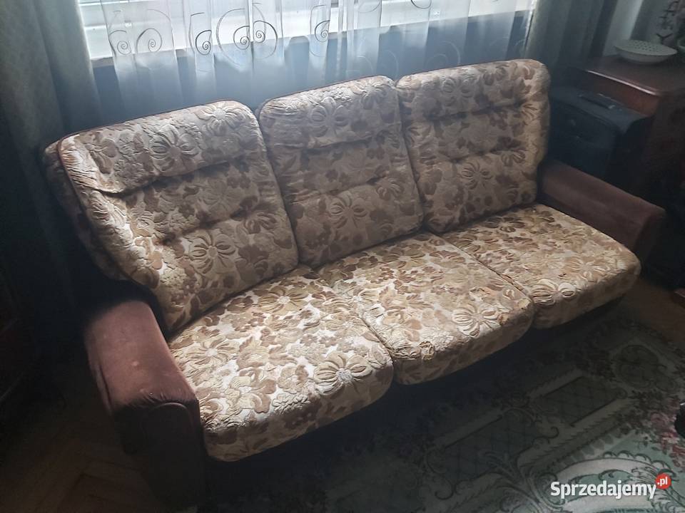 Sprzedam kanapę i dwa fotele sprzedam