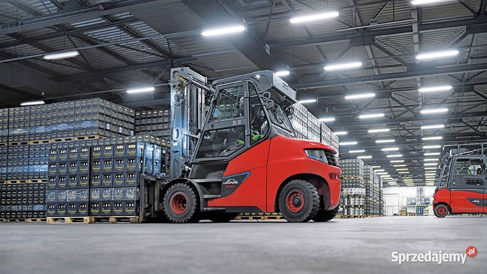 Linde H80 Wózek widłowy używany 8 ton udźwig z Elbląg