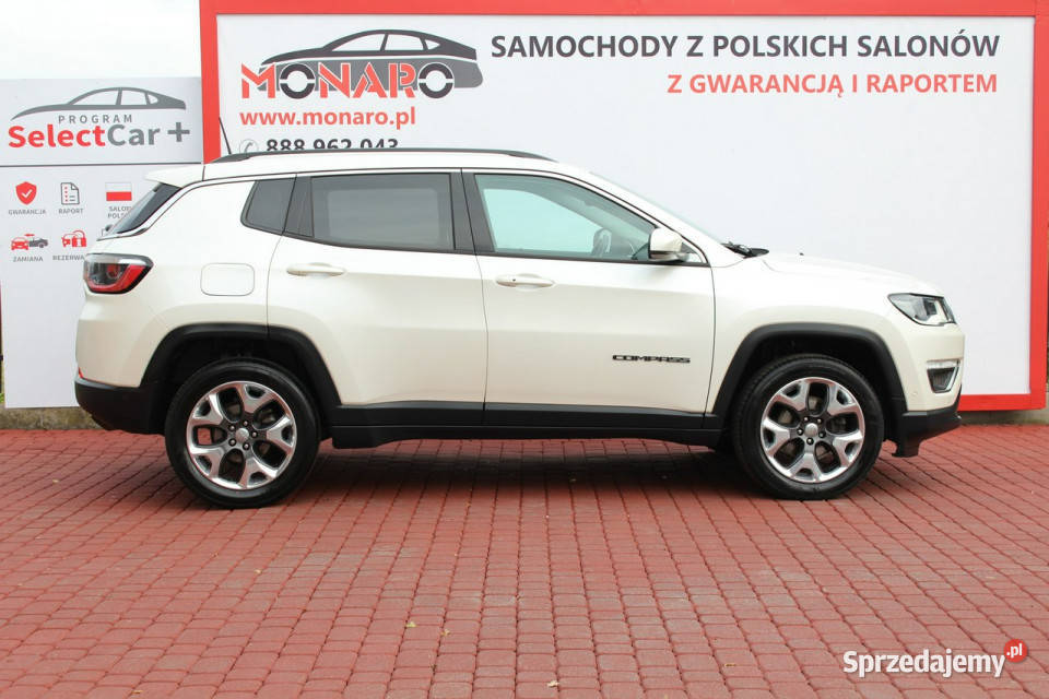 Jeep Compass LIMITED Automat 4WD 4x4 Salon system Start-Stop Włocławek