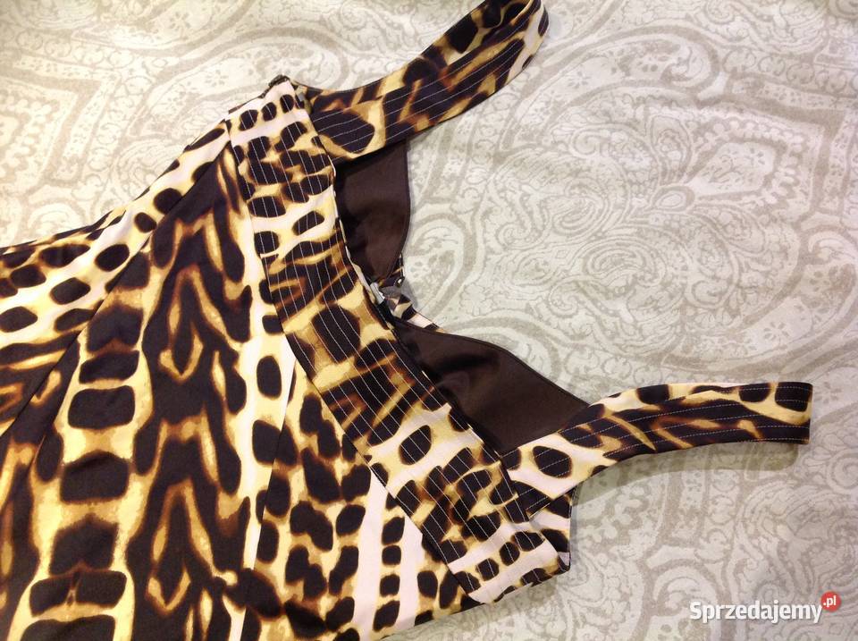 Sukienka Panterka Satynowa Roberto Cavalii 3840 lubuskie Nowa Sól