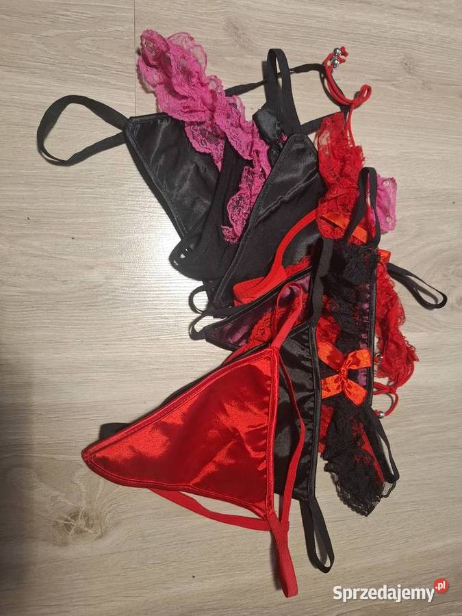 Zestaw 8 sztuk stringów XL Kielce