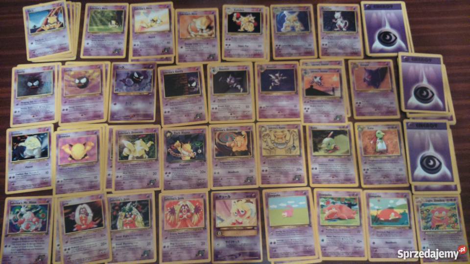 Wielki Zestaw Kart POKEMON prawie 800 sztuk Konstantynów Łódzki