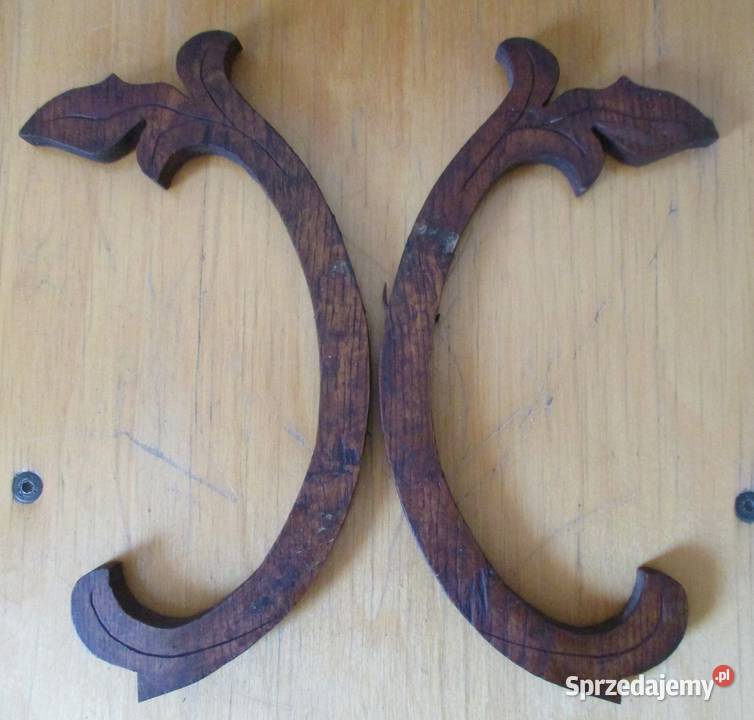 Stare drewniane rzeźbione ornamenty ozdoby mebla Nieporęt sprzedam