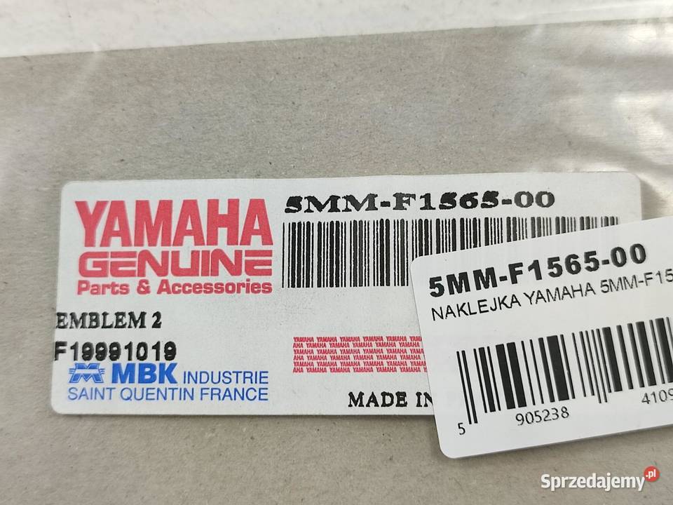NAKLEJKA BWS NA CZACHĘ YAMAHA CW50 BWS 2000