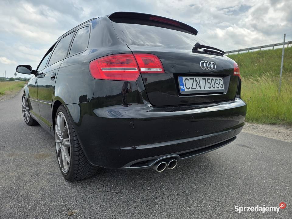 Audi a3 8p quattro 20 tdi 170 lift s line ESP Żnin