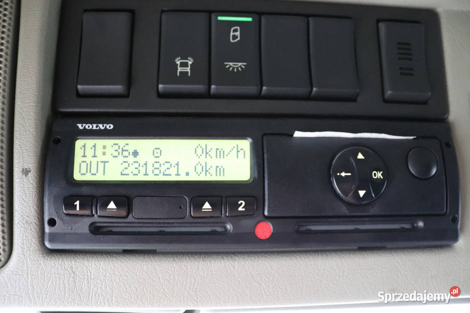 Volvo FM skrzynia z ADR do butli gazowych