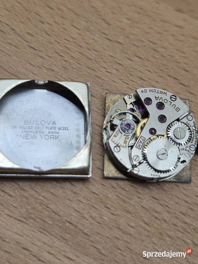 Zabytkowy zegarek damski Bulova1942r śląskie Chorzów