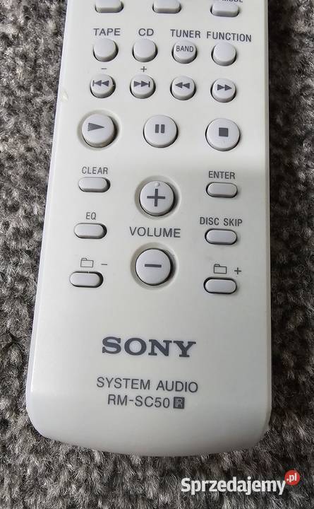 Pilot Sony audio RMSC50 sprawny wysyłka 0 Kraków