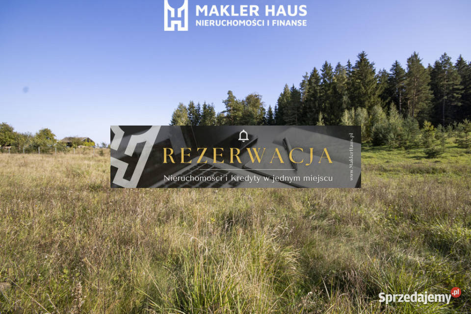 Działka 3001 m2 z warunkami zabudowy Węgielnia podlaskie