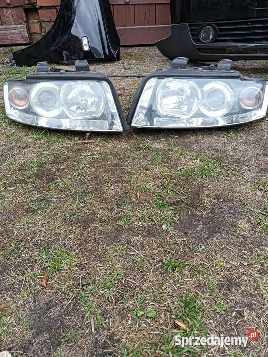 Zderzak a4 b6 s4 xenon małysz czarny LY9B osobowe Poniec