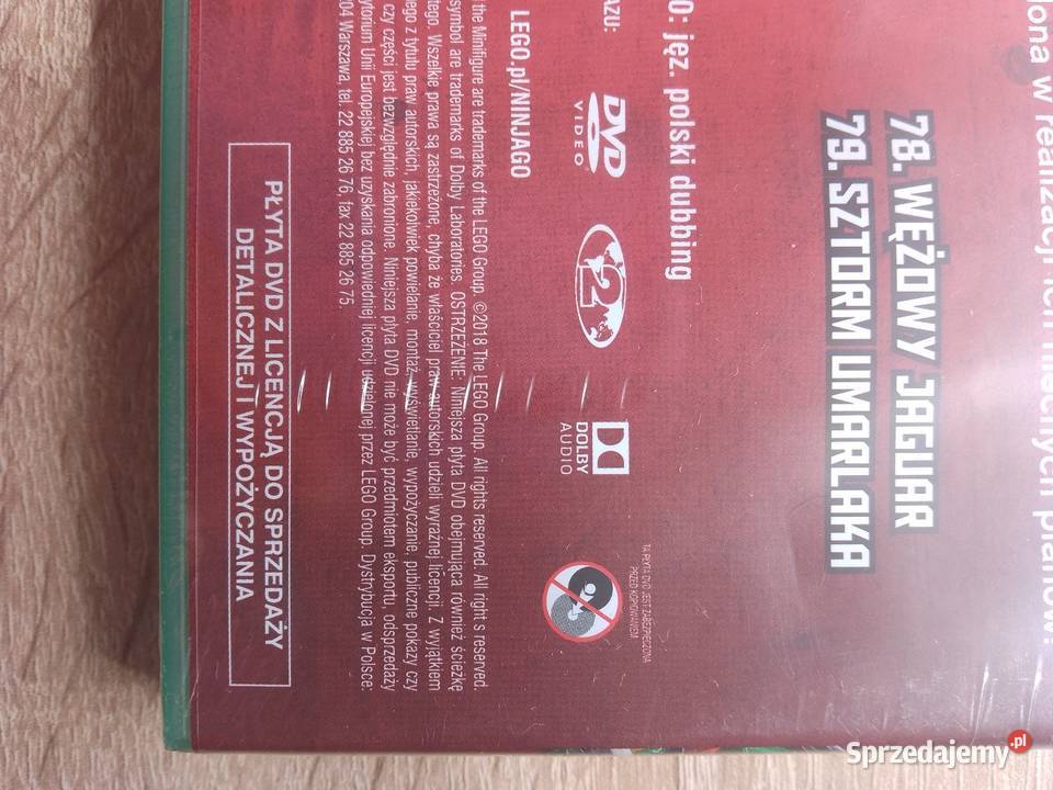 Płyta Dvd LEGO Ninjago Synowie Garmadona Chrzanów sprzedam
