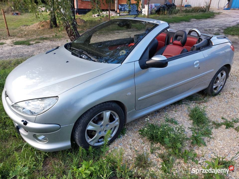 Peugeot 206cc kabriolet sprowadzony 206 CC Mikołów sprzedam